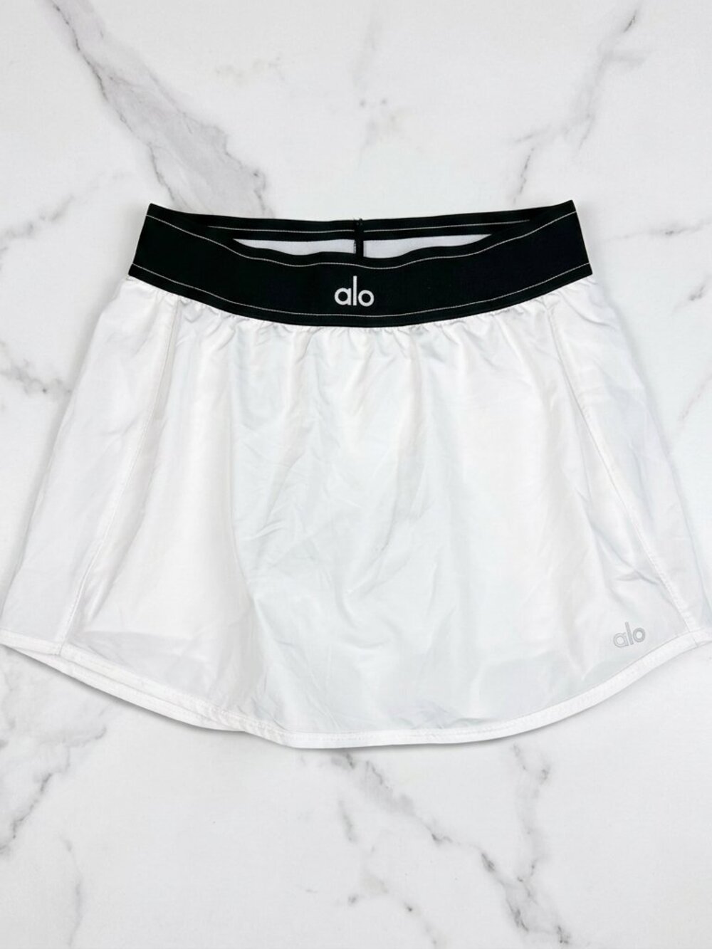 Alo Yoga Match Point Tennis White Skirt - All Sizes